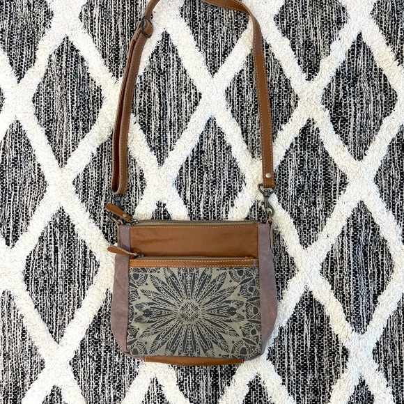 Myra Bag Bags Myra Bag Dizzy Feathers Circle Crossbody S556 Poshmark